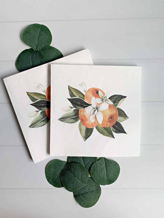 Introducing our Clementine Luncheon Napkins, the perfect addition to your next celebration. These vibrant orange napkins are a delightful choice for a range of events, including Little Cutie themed baby showers, main squeeze showers, birthdays, and more. With no writing on the napkins, they offer versatility and elegance to your table settings.