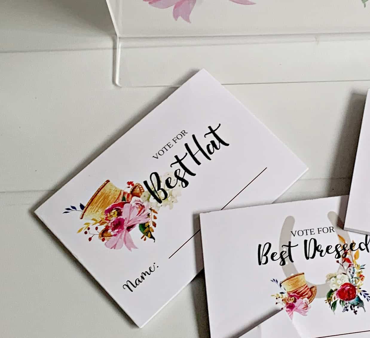 Derby Vote for Best Hat Pad