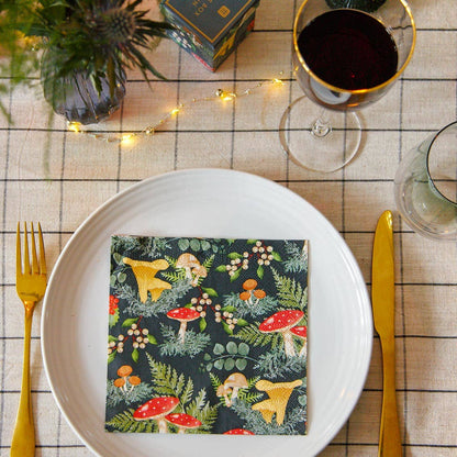 Woodland Mushroom  Napkins