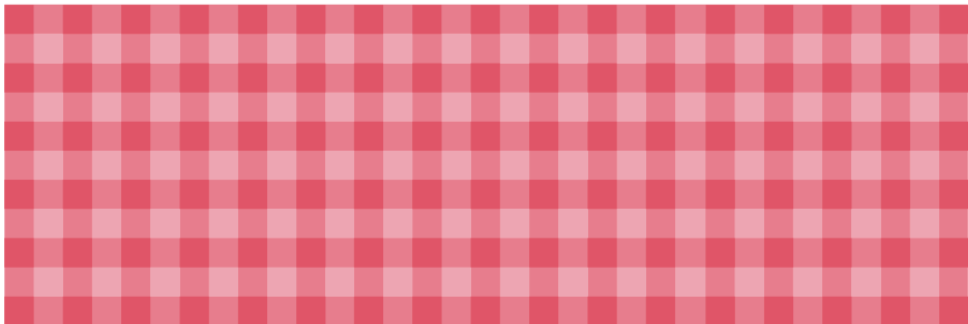 Pink Gingham Paper Table Runner