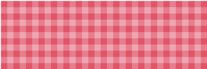 Pink Gingham Paper Table Runner