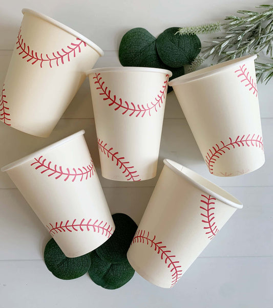 Baseball Paper Cups