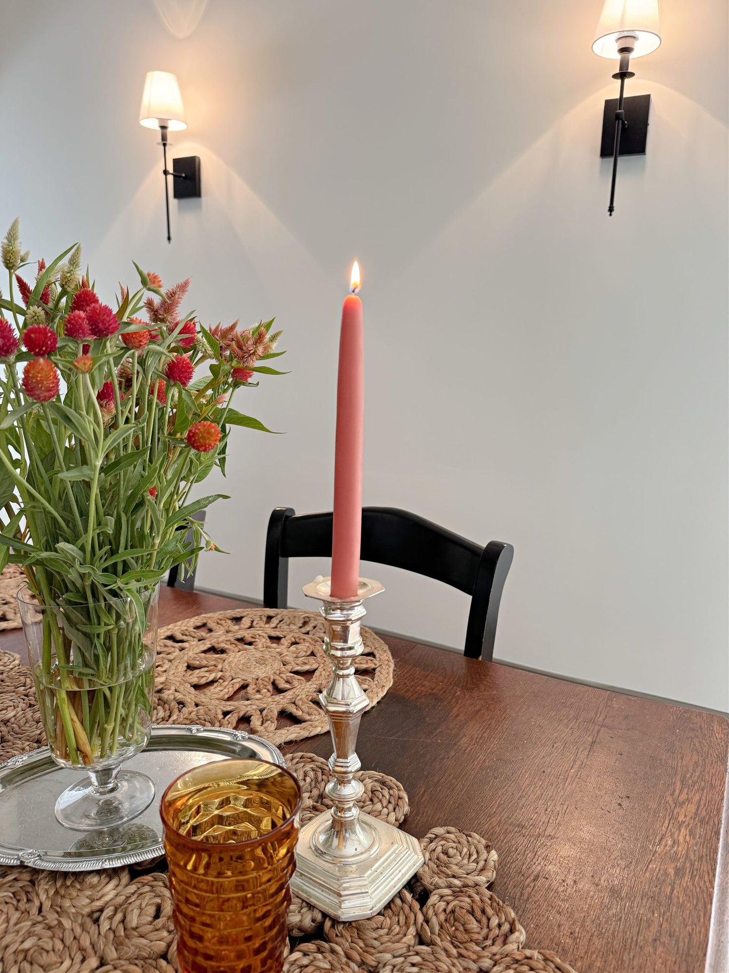 Terracotta Taper 10 in 100% Beeswax