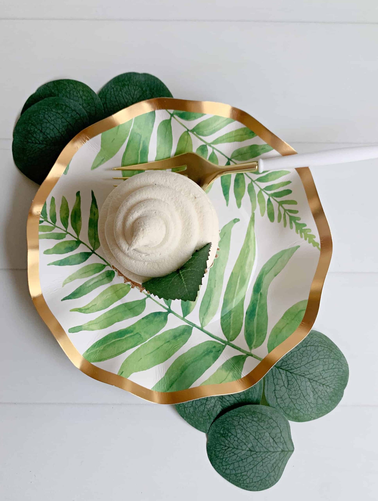 Fern Appetizer and Dessert Bowl