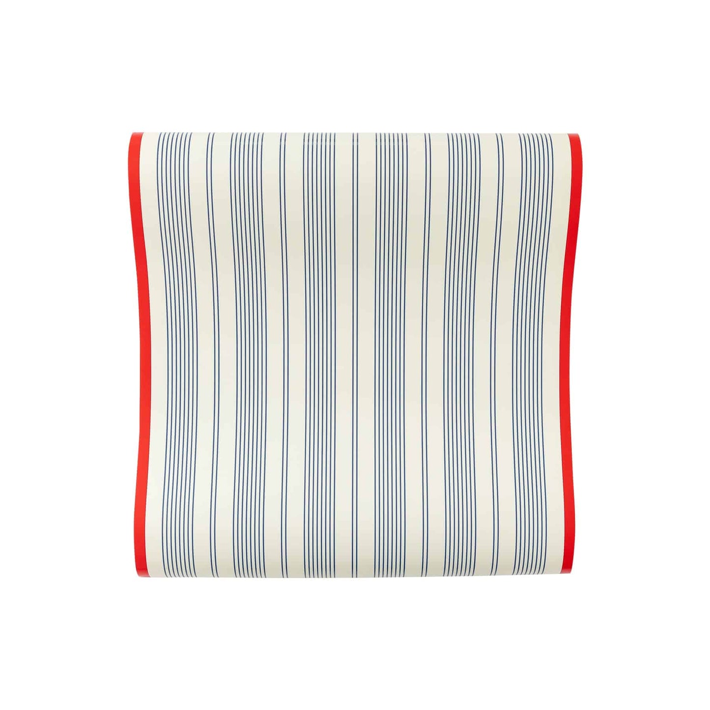 Red and Blue Striped Table Runner