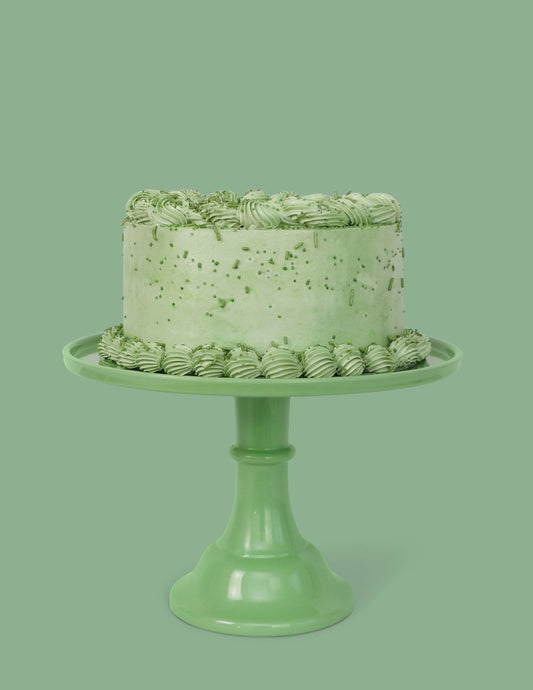 Sage Green Melamine Cake Stand