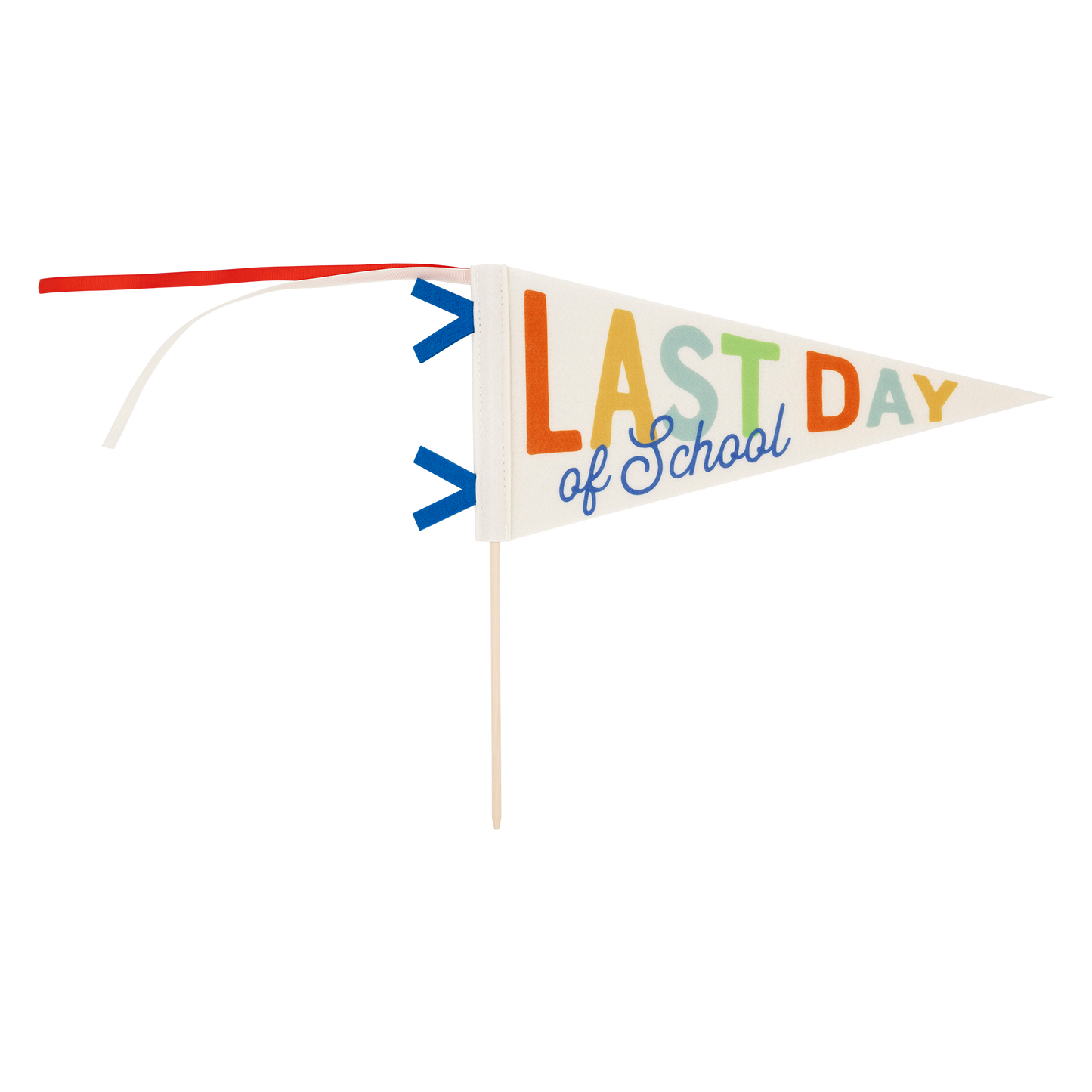 Last Day of School Felt Pennant