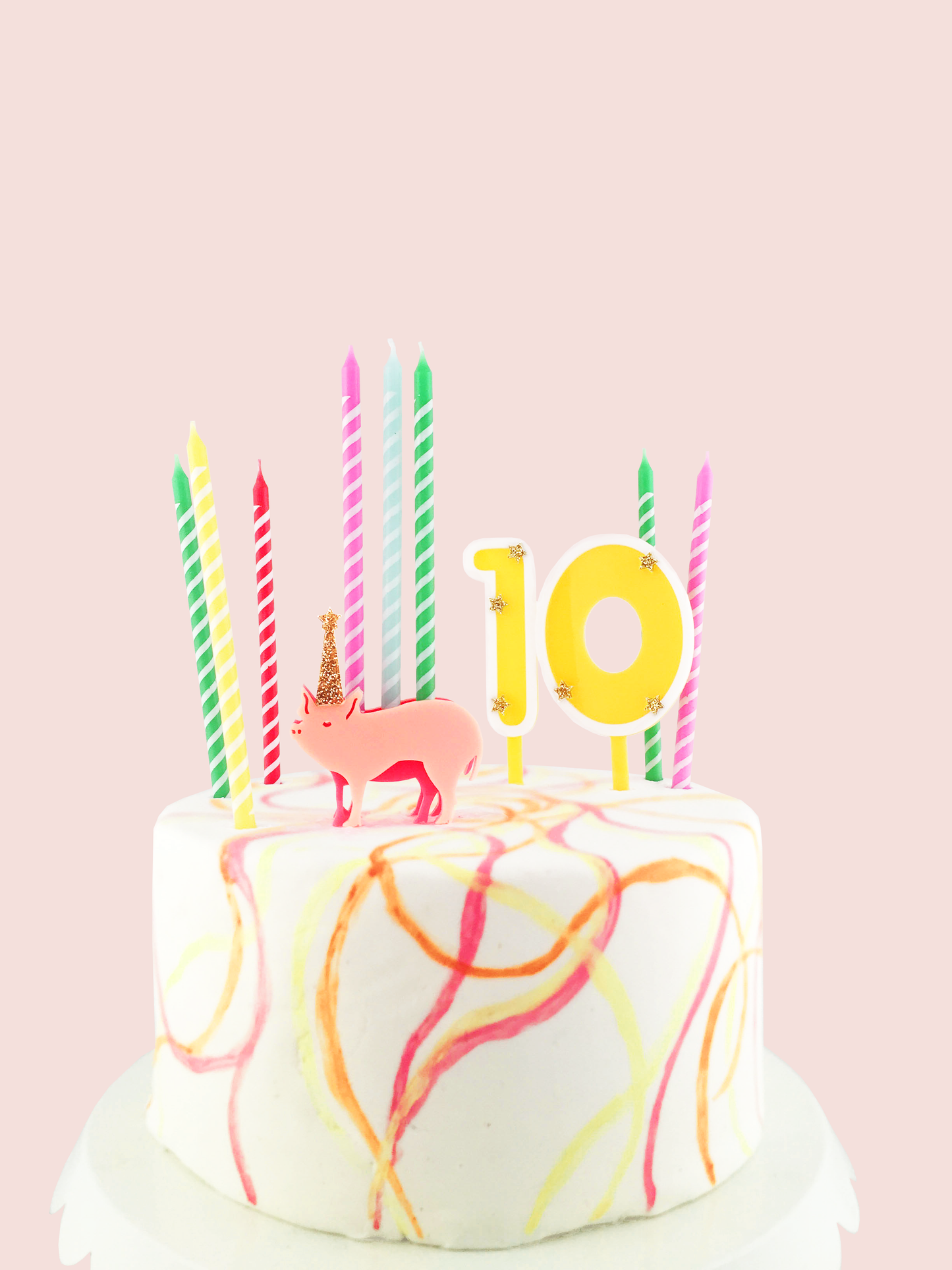 Party Pig Candle Holder