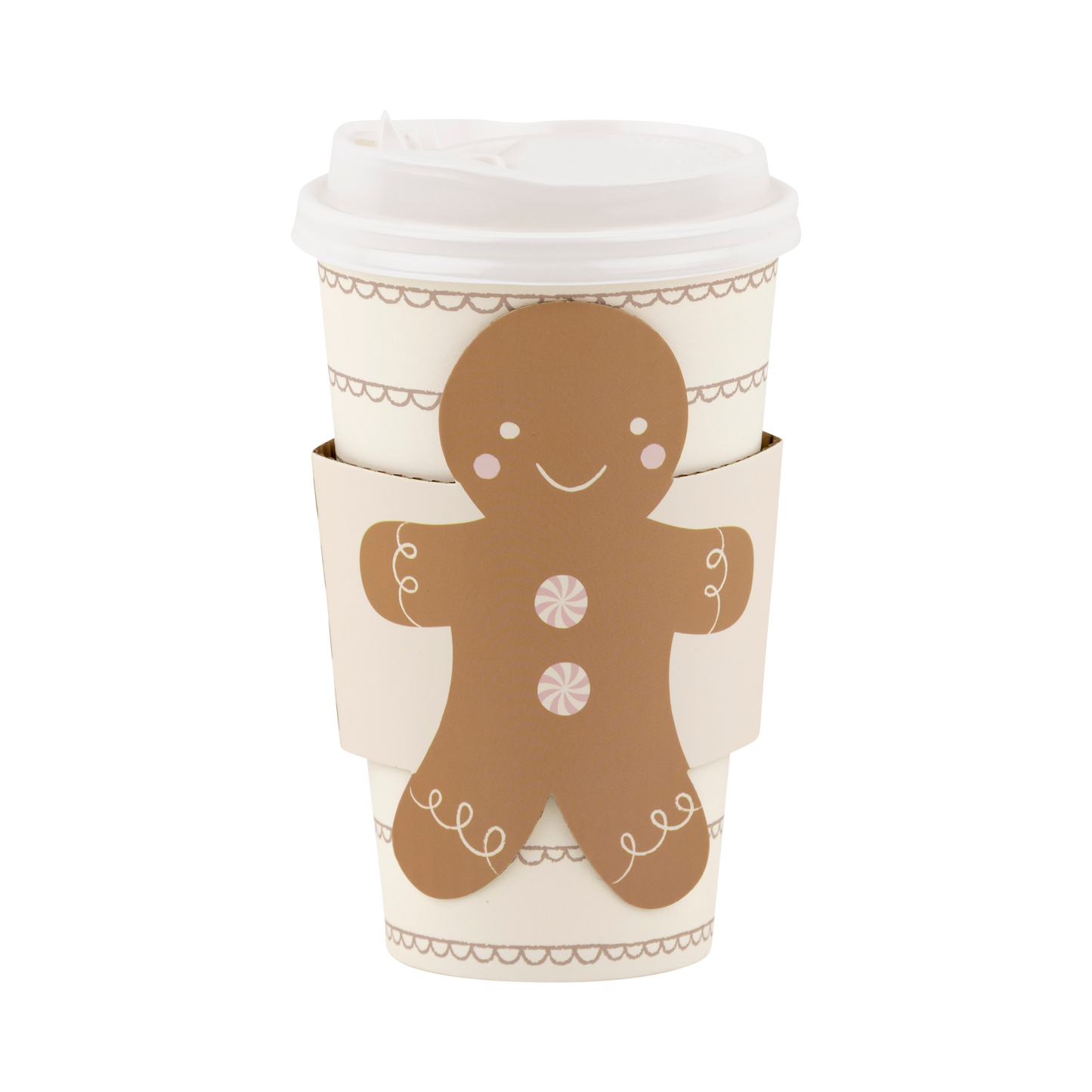 Gingerbread Man Coffee To Go Cups
