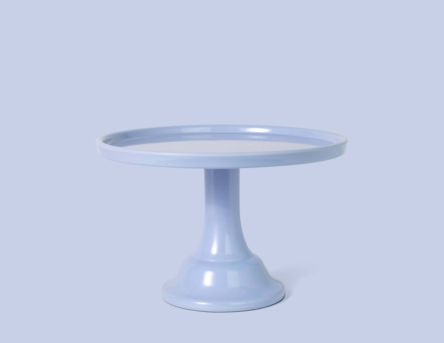 Small Wedgewood Blue Melamine Cake Stand