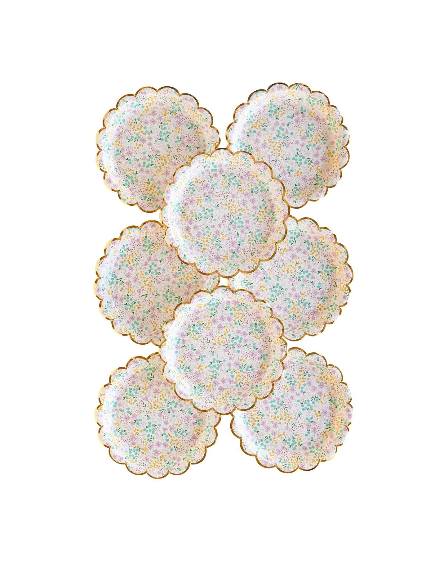 Ditsy Floral Cake Plates