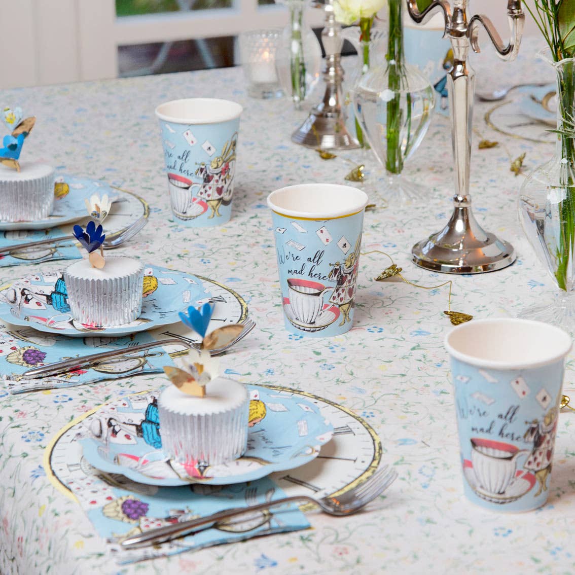 Alice in Wonderland Paper Plates