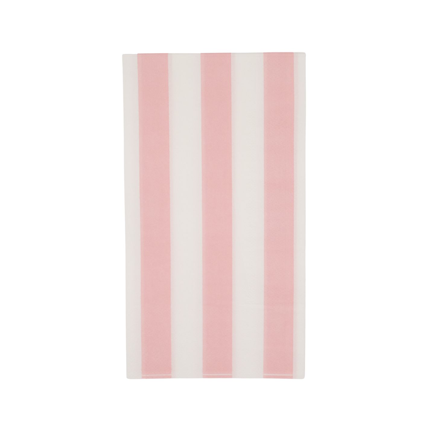 Pink Cabana Striped Dinner Napkins or Guest Towels