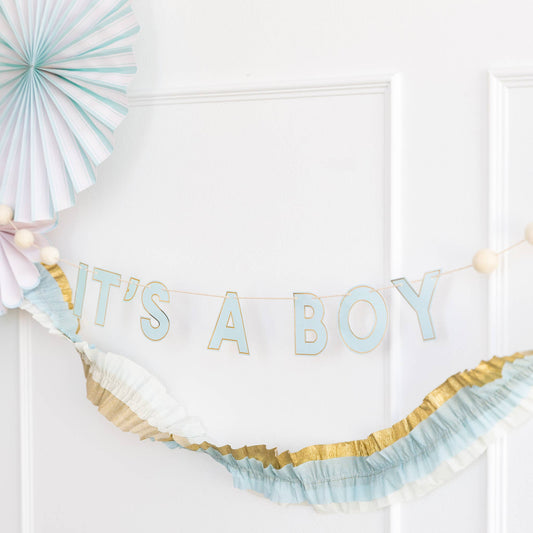 It's A Boy Banner | EnFete Party