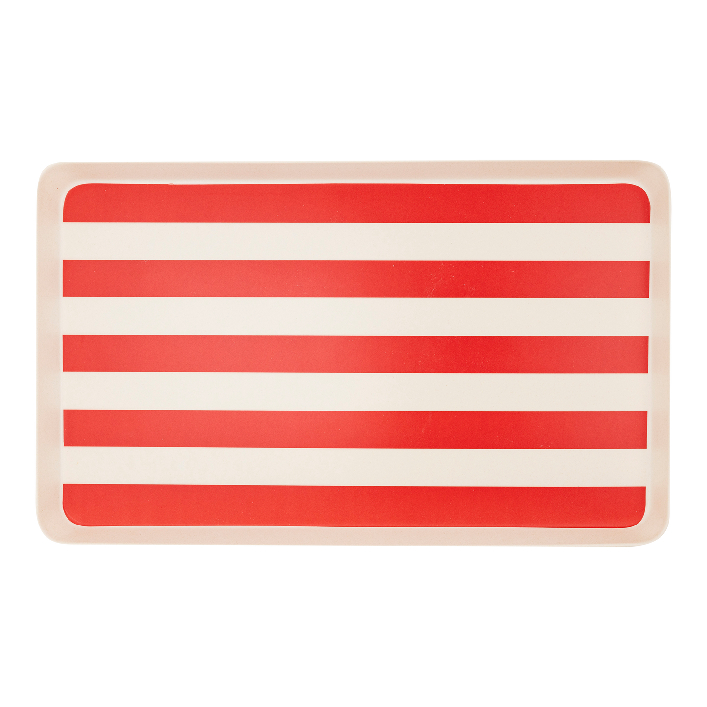 American Flag Stacked Reusable Bamboo Serving Tray Set