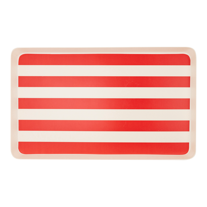 American Flag Stacked Reusable Bamboo Serving Tray Set