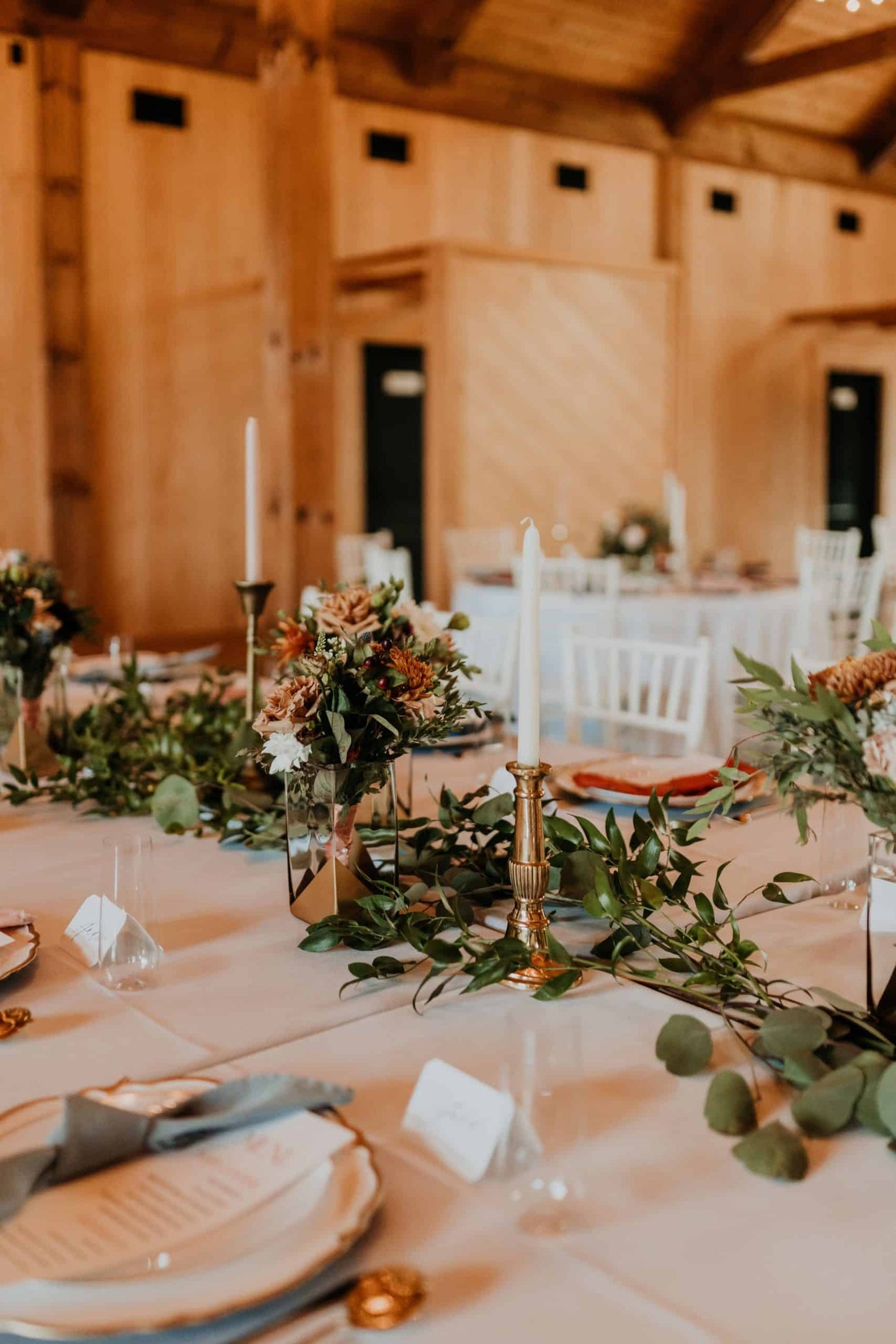 SINGLE  Gold Frame Acrylic Table Number Frame