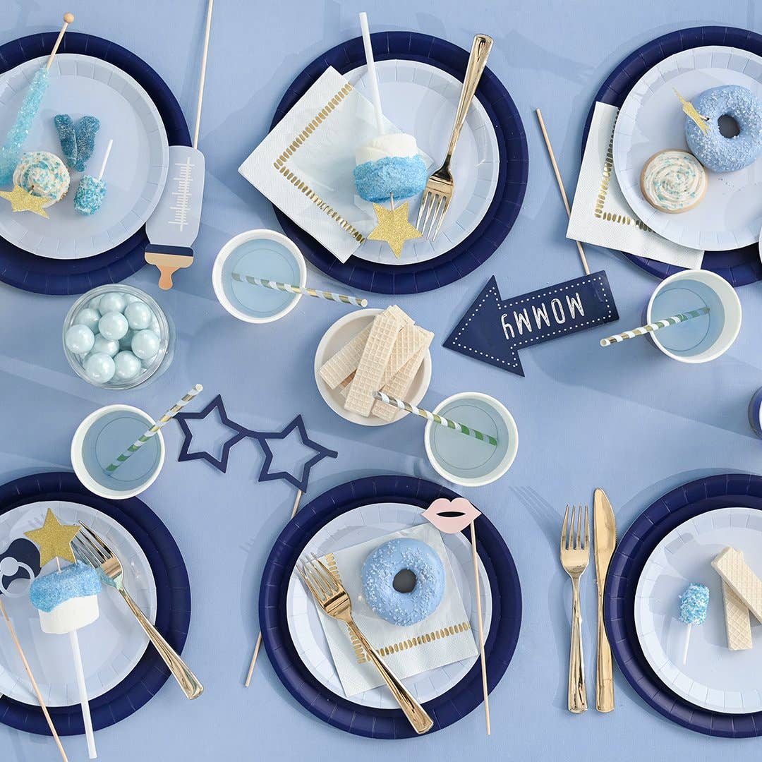 Baby Boy Shower Photo Props
