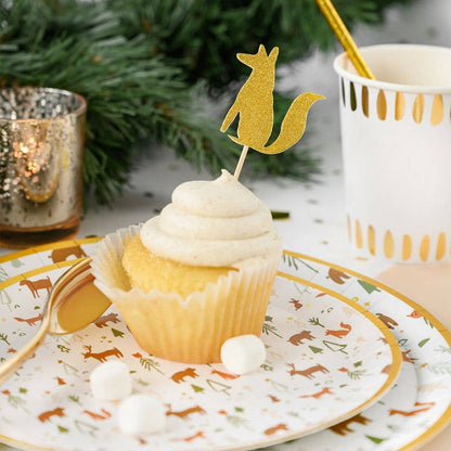 Woodland Camping Party Toppers