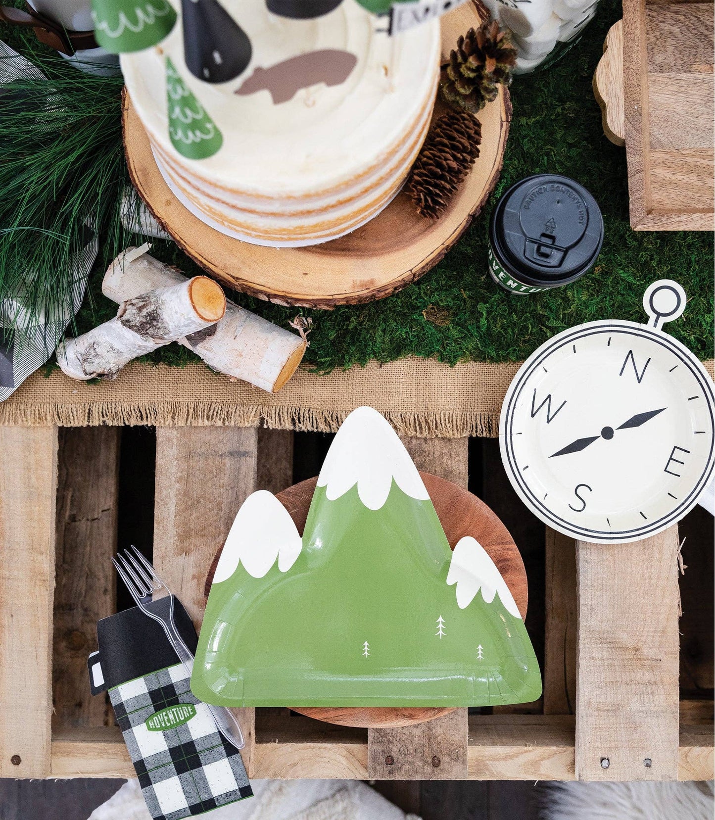 Mountain Adventure Plates