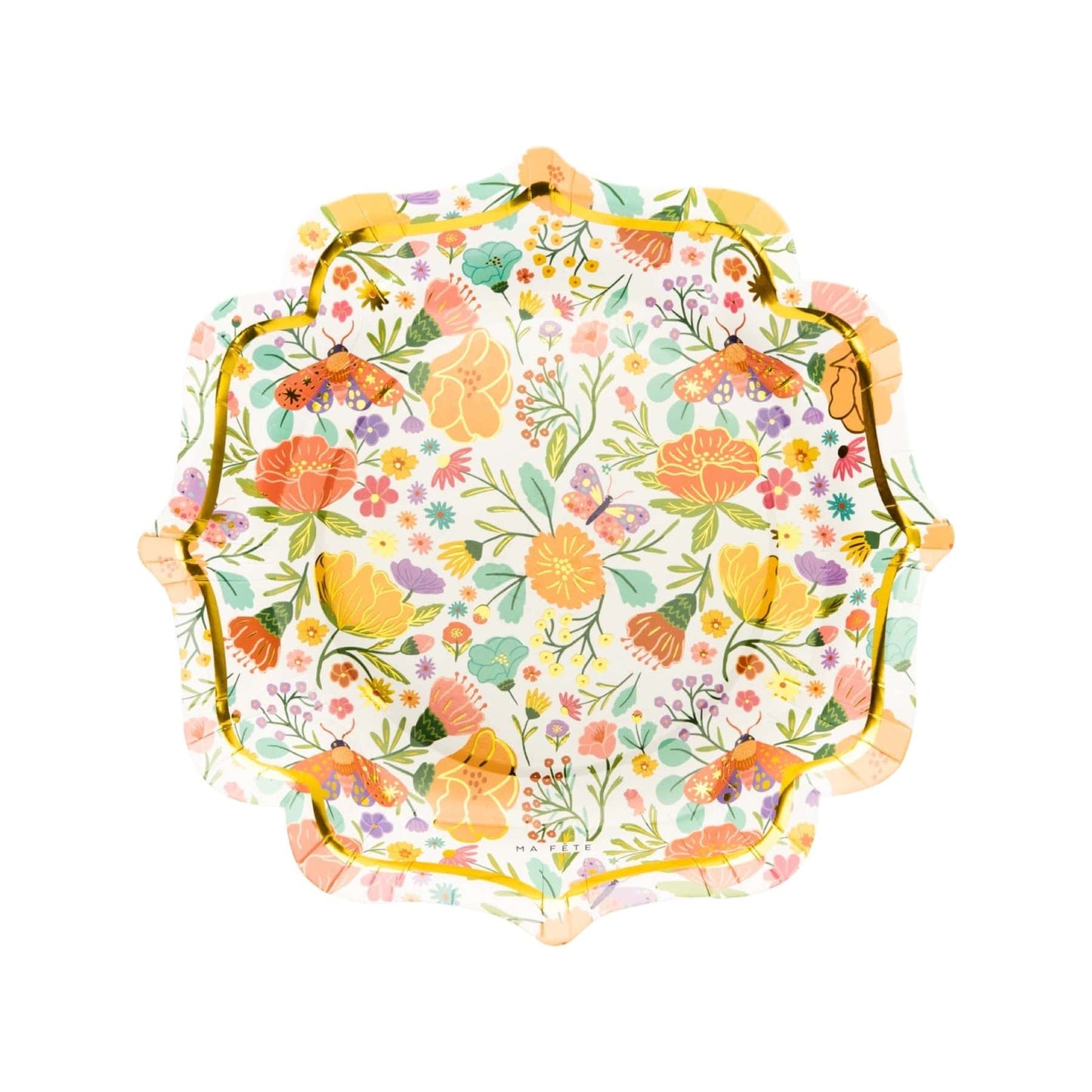 Fancy Tea Party Plates - 4 Designs