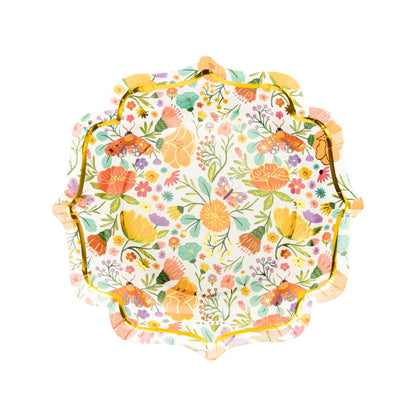 Fancy Tea Party Plates - 4 Designs