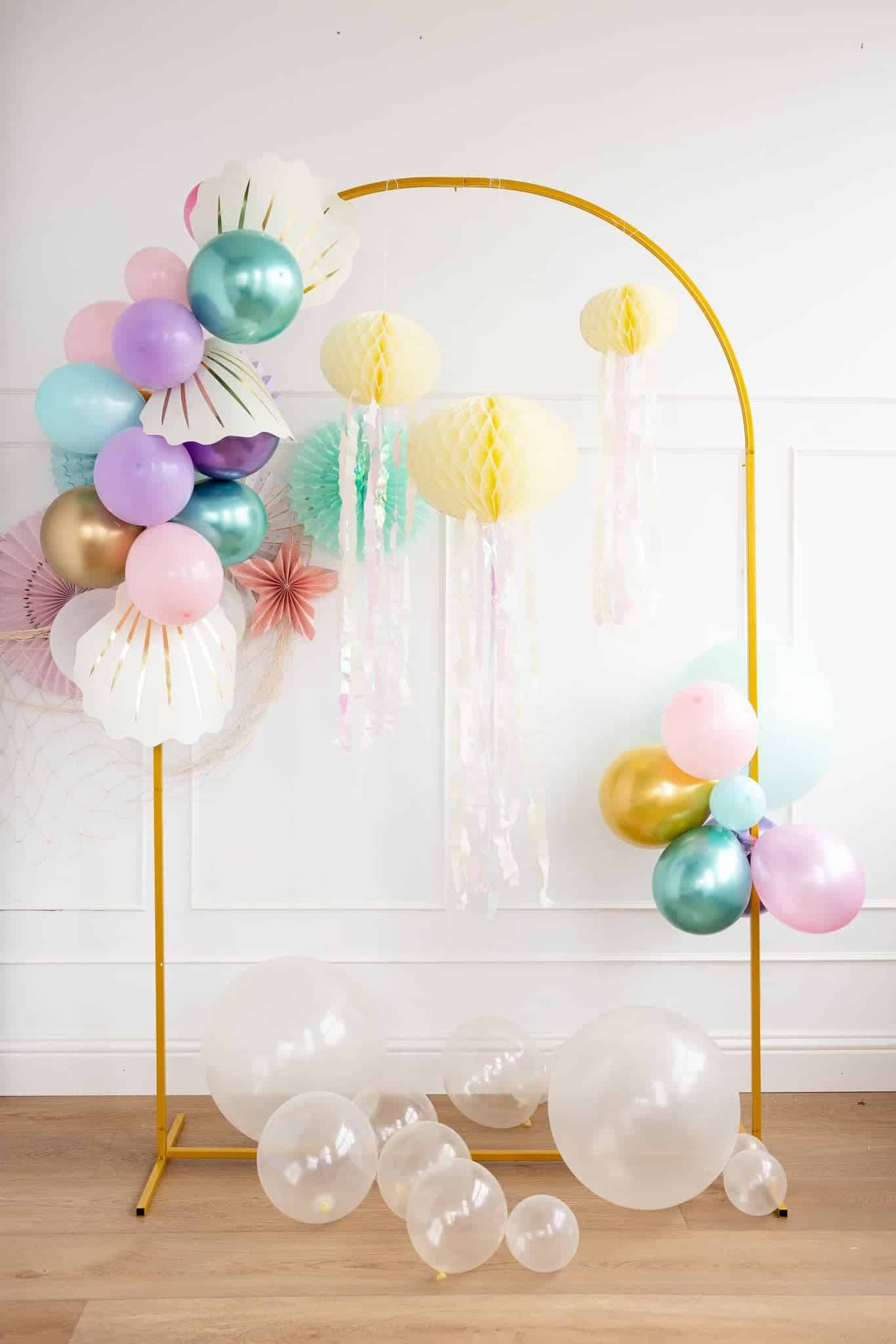 Jelly Fish Honeycomb Hanging Party Decorations
