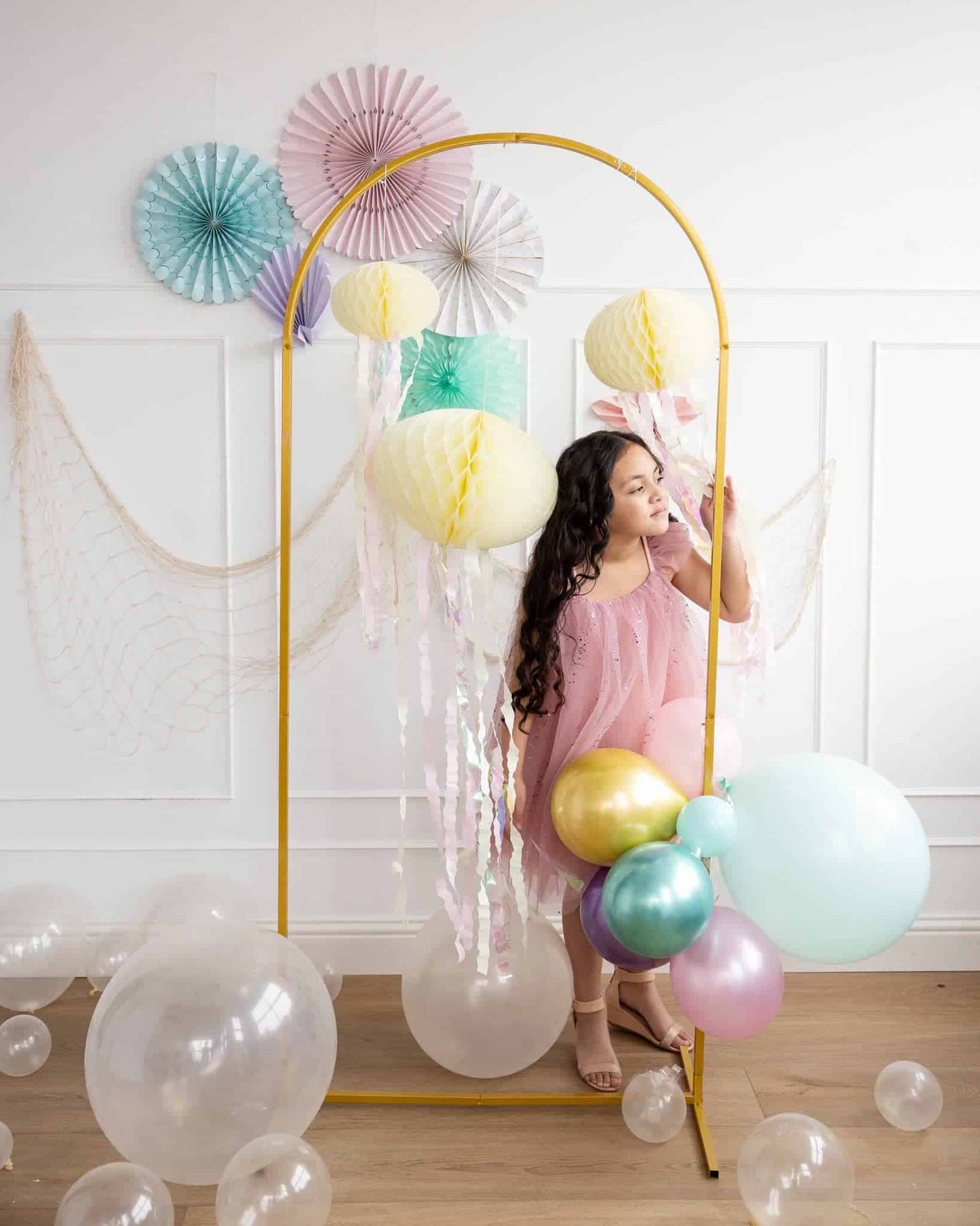 Jelly Fish Honeycomb Hanging Party Decorations