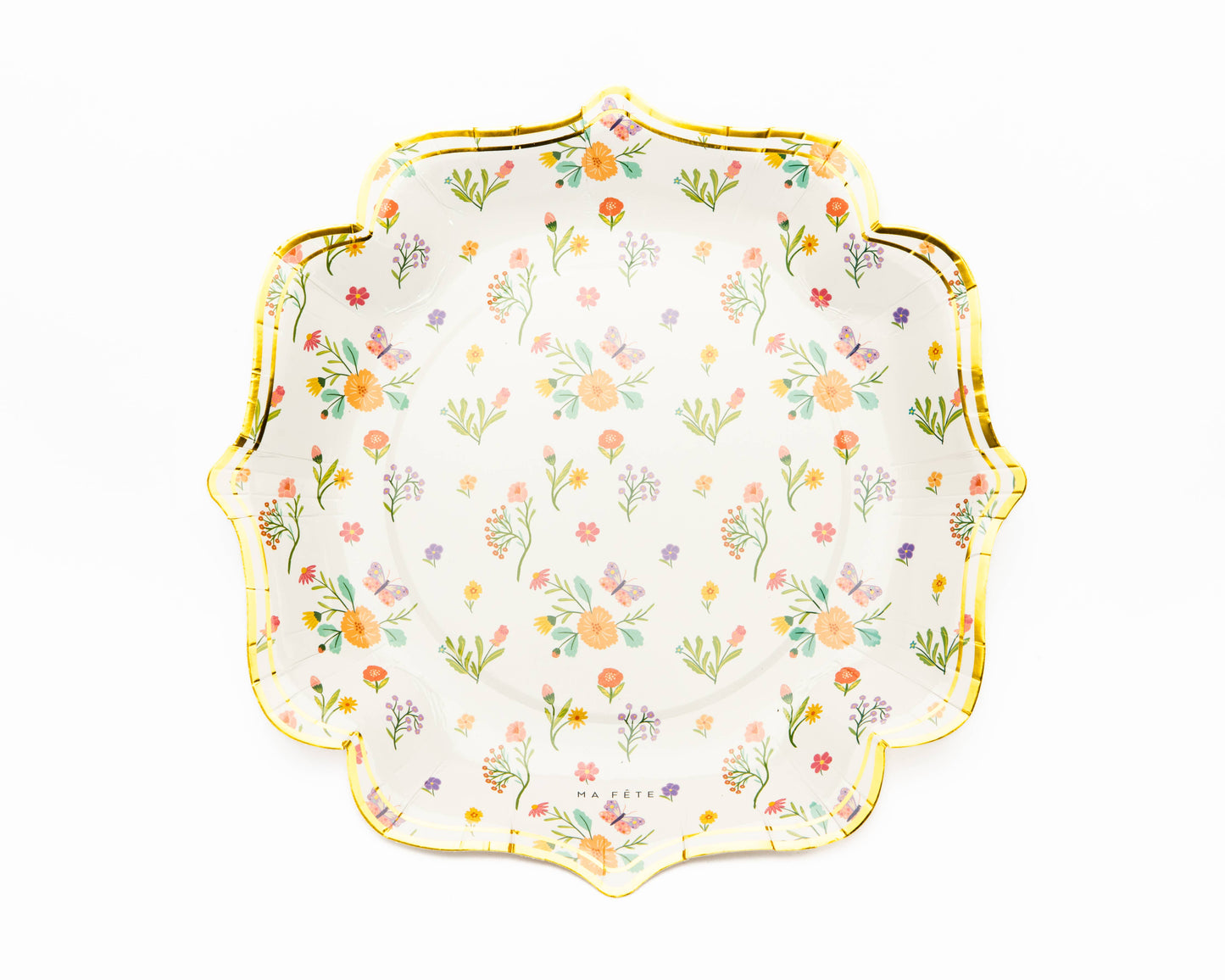 Fancy Tea Party Plates - 4 Designs