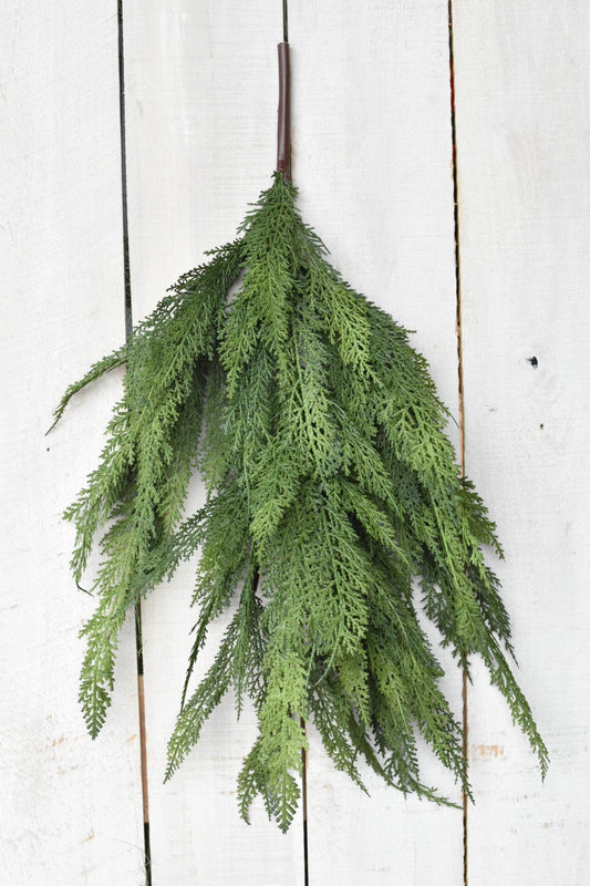 36" Faux Cedar Tear Drop | EnFete Party