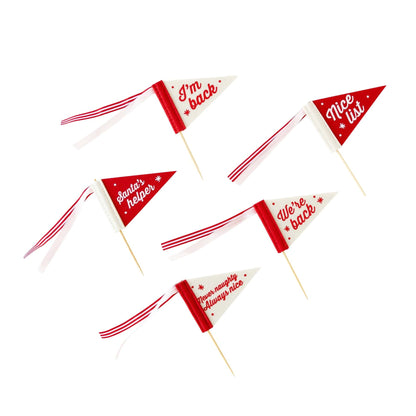 Elf Return Mini Felt Pennant Flags