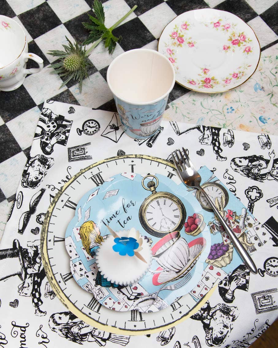 Alice in Wonderland Paper Plates