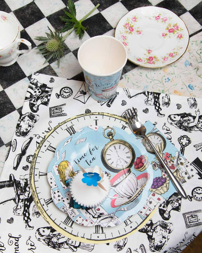 Alice in Wonderland Paper Plates