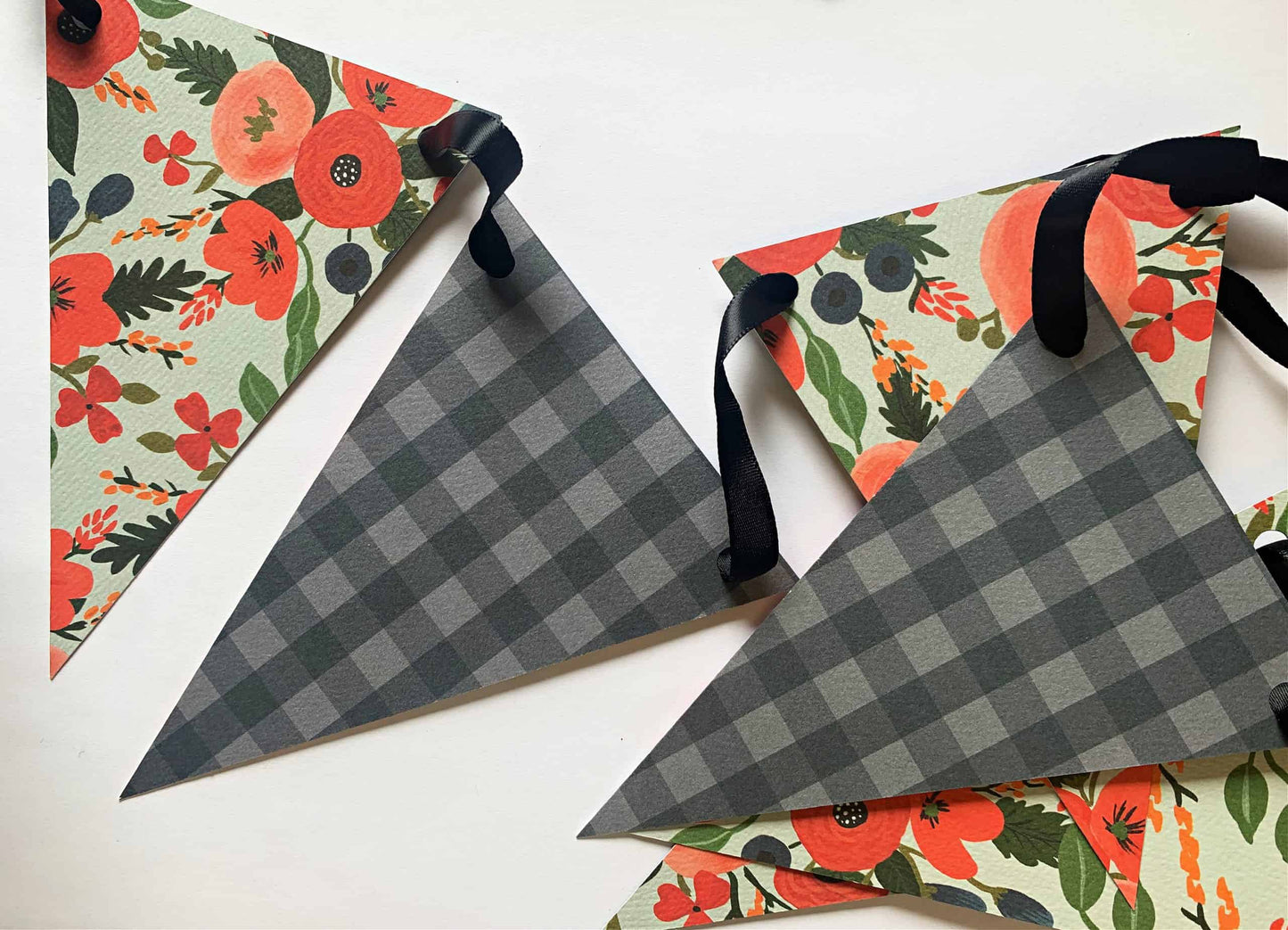 Derby Floral Banner - Tea Party
