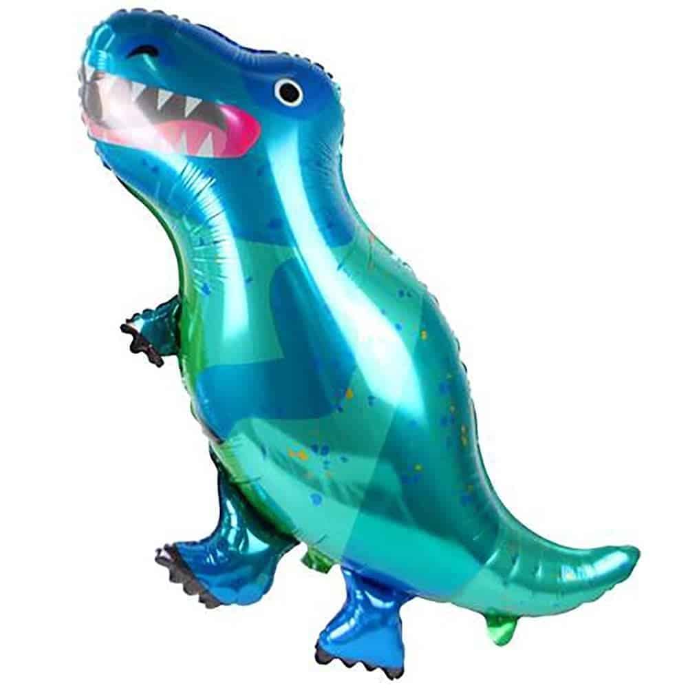 Add some prehistoric flair to your girl dinosaur party with this fun T-Rex balloon. Perfect for your party decor, this balloon features a fearsome T-Rex design that will thrill your little ones.