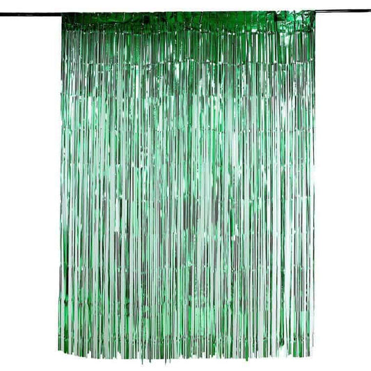 Green Streamer Backdrop