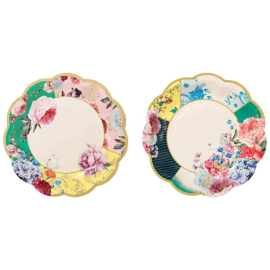 Floral Cake Plates - Tea Party Decor