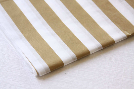 Gold Striped Tissue Paper