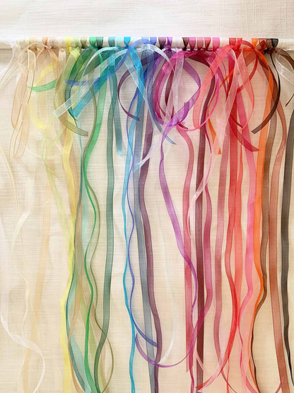 Organza Balloon Tails to make bridal shower, baby shower and birthday balloon bouquets extra special