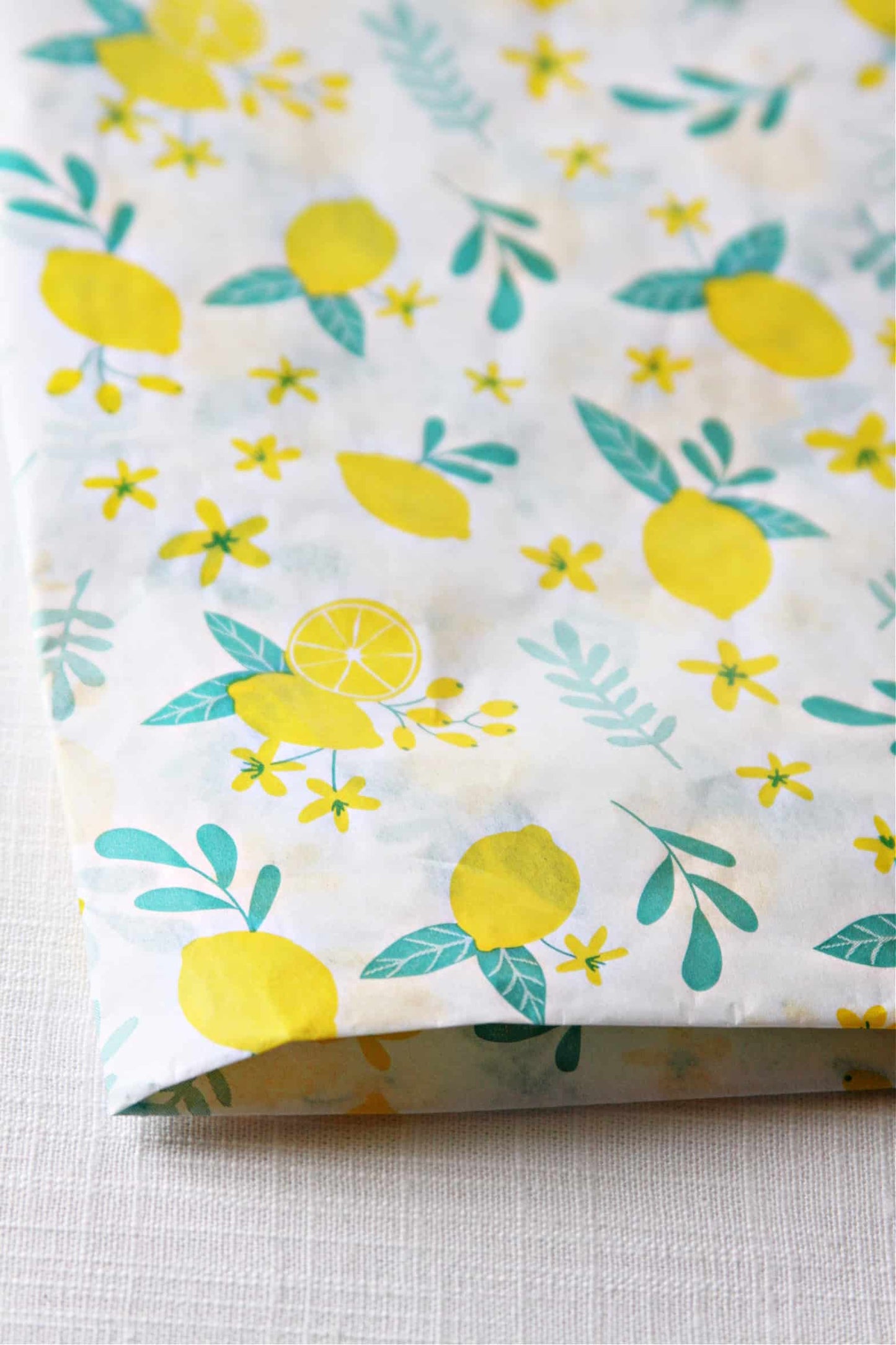 Lemons & Greenery Tissue Paper