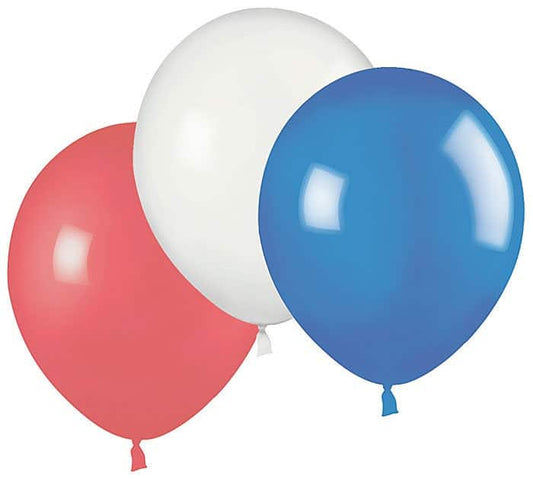 Red, White and Blue Balloons