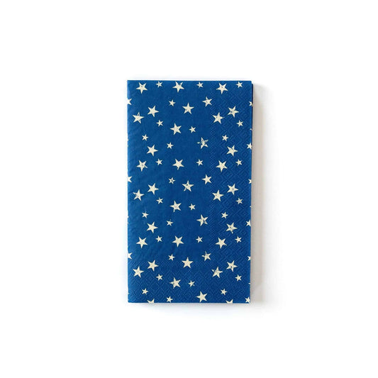 Blue Stars Dinner Napkins
