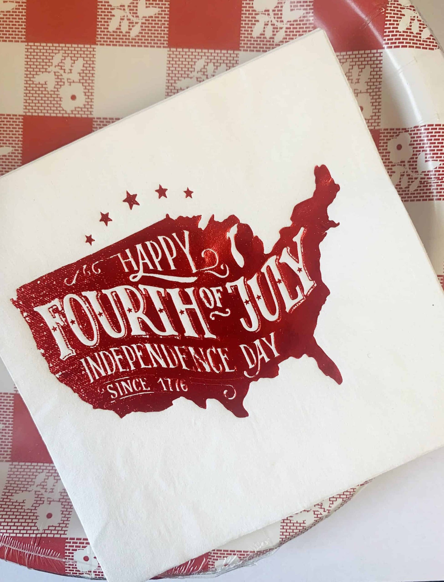 4th of July Cocktail Napkins