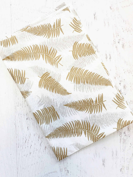 Golden Palm or Fern Tissue Paper
