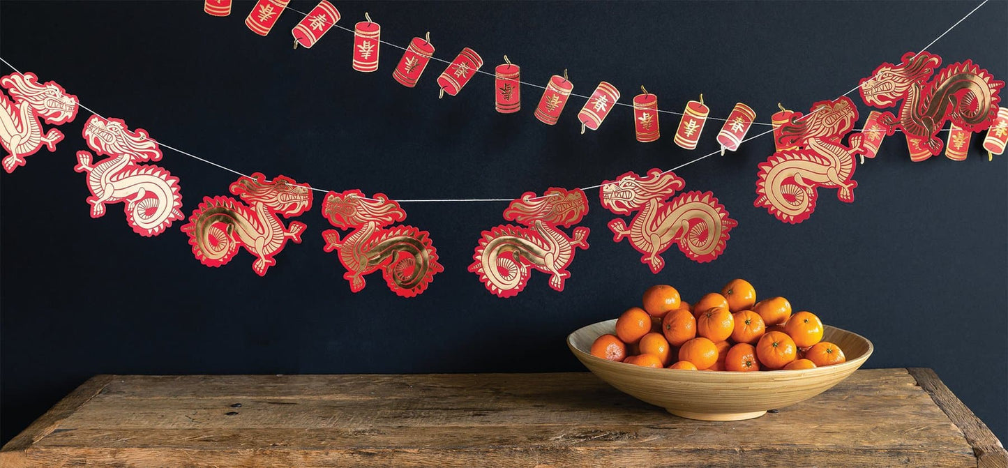 Chinese New Year Dragon Banner