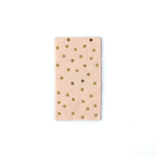 Blush Polka Dot Napkins