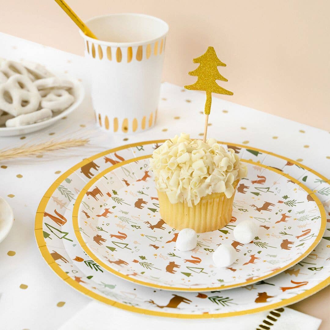 Woodland Camping Party Toppers