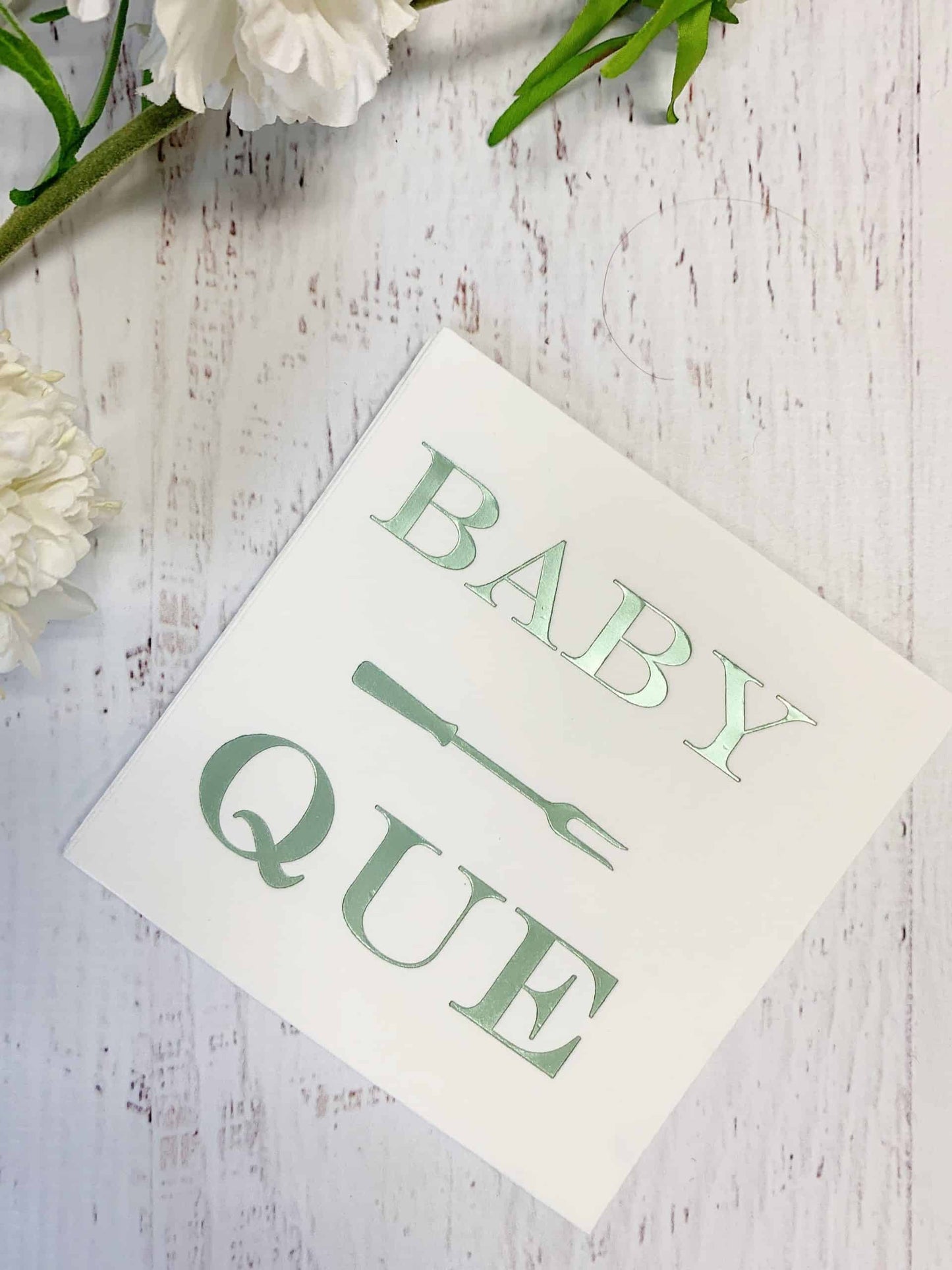 Baby Que Beverage Napkins