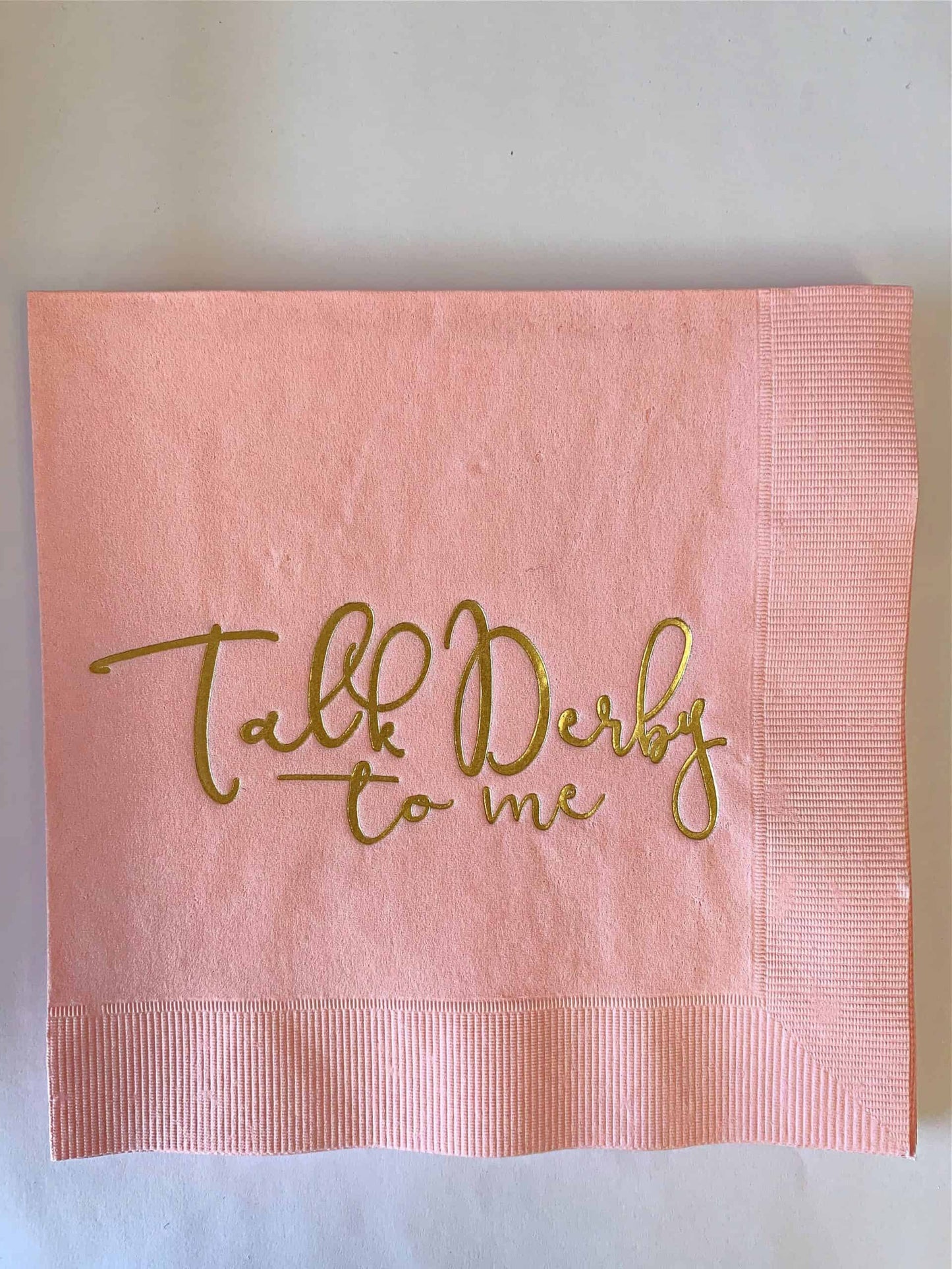 Elevate your Kentucky Derby party with EnFete's original and elegant Kentucky Derby napkins. Add sophistication to your celebration. #KentuckyDerby #ElegantNapkins #EnFete.