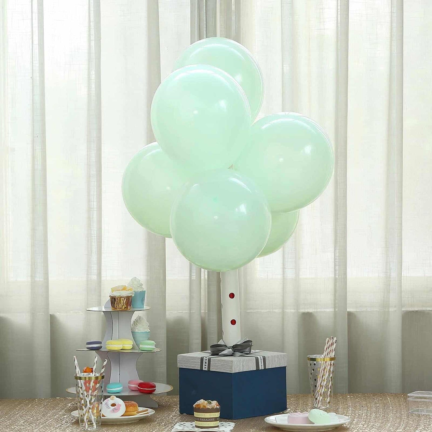 Mint Green Balloons